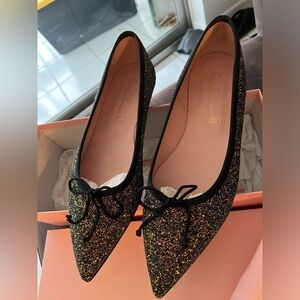 Pretty Ballerinas pointed sparkle flat